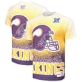 thumbnail image 1 of Men's Mitchell & Ness  White Minnesota Vikings Team Burst Vintage Logo T-Shirt, 1 of 3