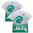 thumbnail image 1 of Men's Mitchell & Ness  White New York Jets Team Burst Vintage Logo T-Shirt, 1 of 5