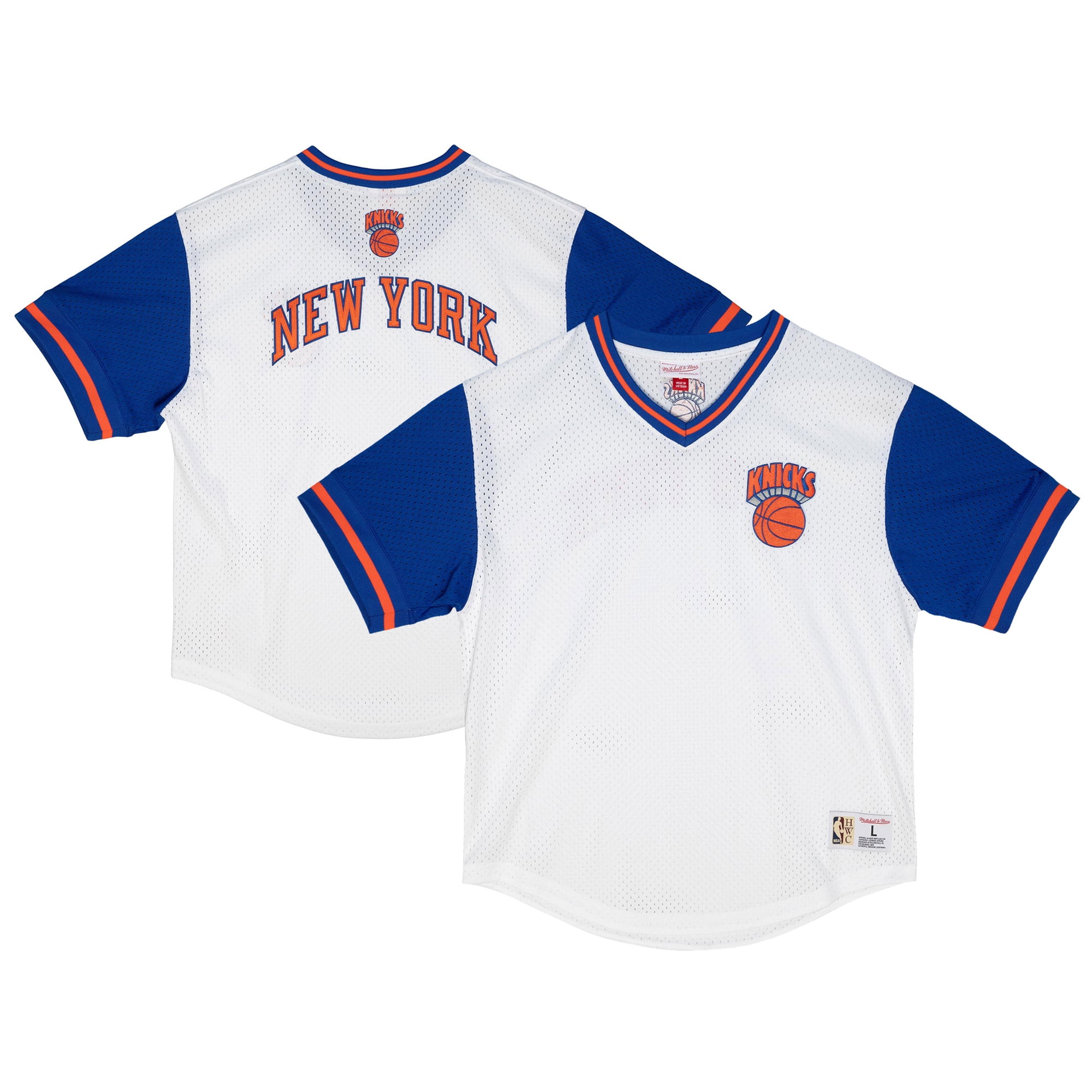 New York Knicks Mitchell & Ness サイズＭ Mitchell & Ness Knicks All Over Crew Sweater – Shop Madison