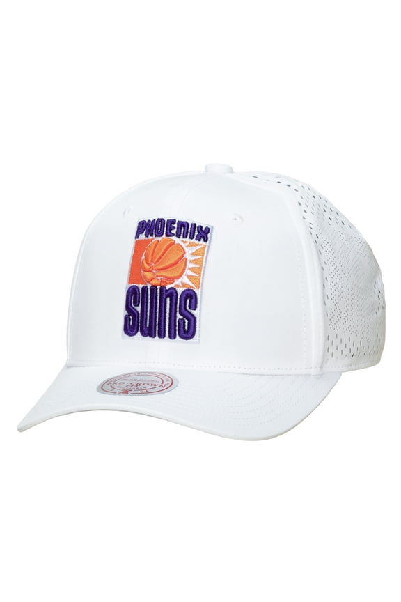 Men's Mitchell & Ness White Phoenix Suns Perfect Lightweight Pro Crown Snapback Hat