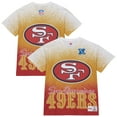 thumbnail image 1 of Men's Mitchell & Ness  White San Francisco 49ers Team Burst Vintage Logo T-Shirt, 1 of 5