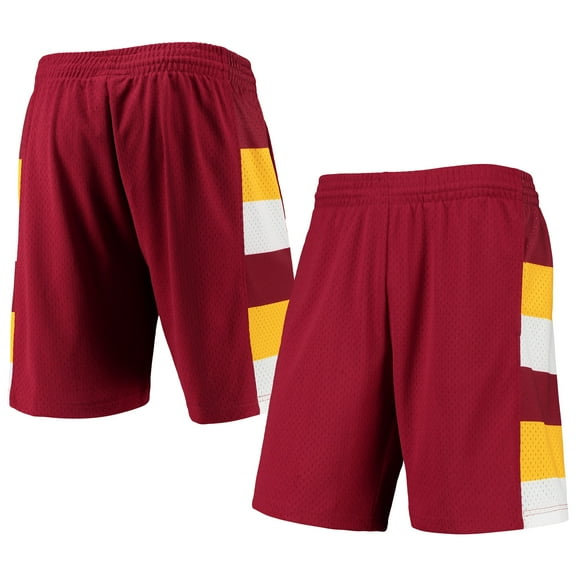 Men's Mitchell & Ness Wine Cleveland Cavaliers 1979-80 Hardwood Classics Swingman Shorts