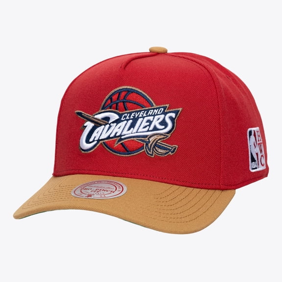 Men's Mitchell & Ness  Wine Cleveland Cavaliers Legendary Home Pro Pinch Snapback Hat