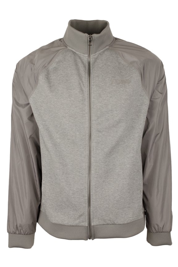 Men's Mixed Cotton Nylon Jacket-AM-X-Large
