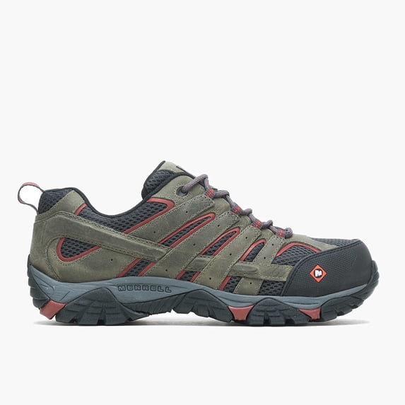Men's Moab Vertex Vent Comp Toe Work Shoe Wide Width