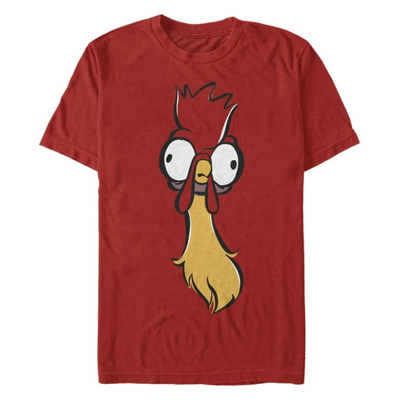 Men's Moana Big Face Heihei Graphic T-Shirt
