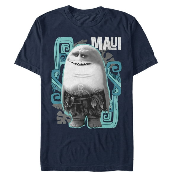 Men's Moana Shark Head Graphic T-Shirt
