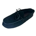 thumbnail image 1 of Men's Moccasin House Slipper Suede Leather Insulated Shoes, 1 of 3