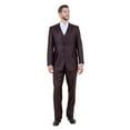 thumbnail image 1 of Men's Modern-Fit 3pc Sharkskin Suit Set, 1 of 4
