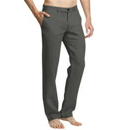 38 x 32 in. Mens Super Stretch Slim Pants, Khaki - Pack of