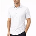 thumbnail image 1 of Men’s Modern-Fit Short Sleeve Knit Button Down Shirts (Size:- S-3XL), 1 of 6