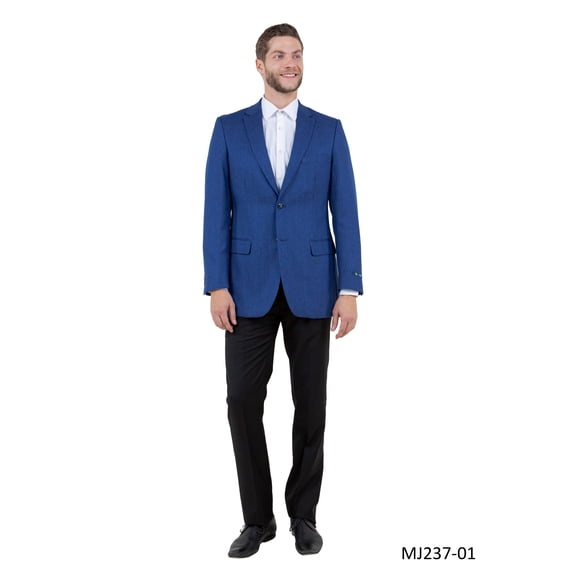 Men's Modern Fit Sport Coat w/ Notch Lapel