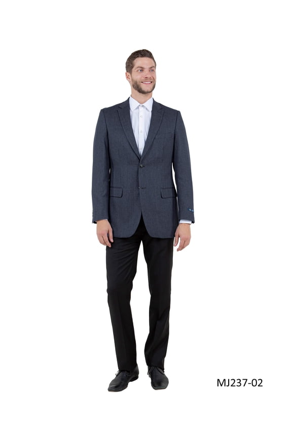 Men's Modern Fit Sport Coat w/ Notch Lapel