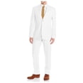 thumbnail image 1 of Men's Modern Fit Two Button Two Piece Linen Suit, 1 of 4
