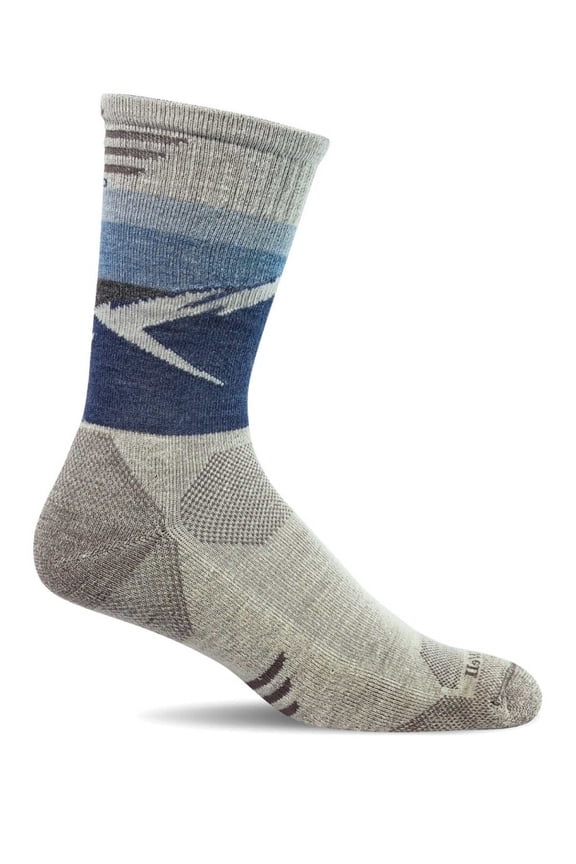 Men's Modern Mountain Crew Moderate Compression Socks