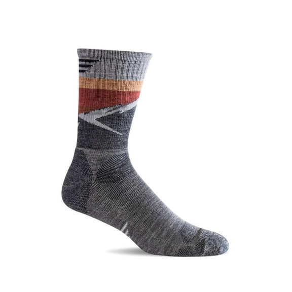 Men's Modern Mountain Crew Moderate Compression Socks