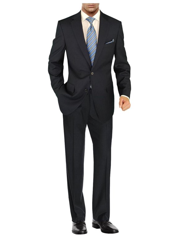 Men's Modern Two Button 2 piece Striped Suit