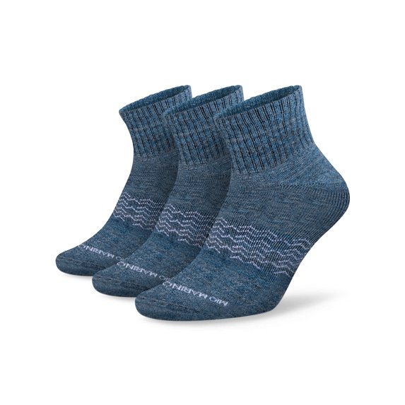Men's Moisture Control Low Cut Ankle Socks 3 Pack - Mio Marino
