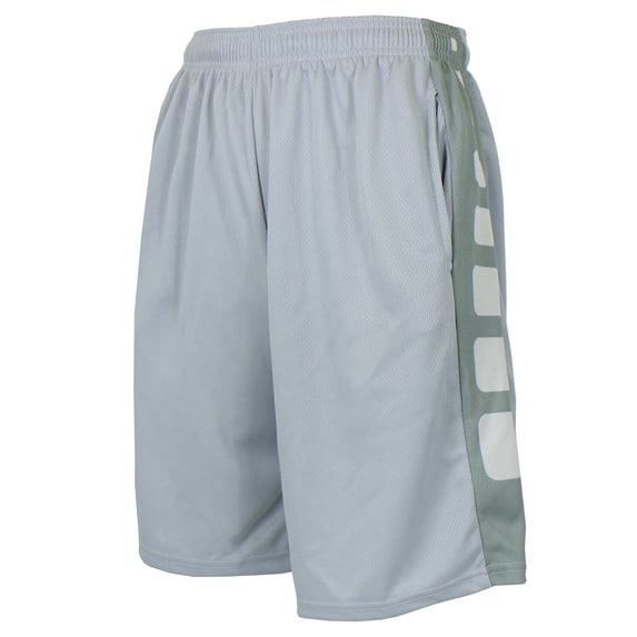 Men's Moisture Wicking Performance Active Mesh Shorts With Side Block Design (S-2XL)