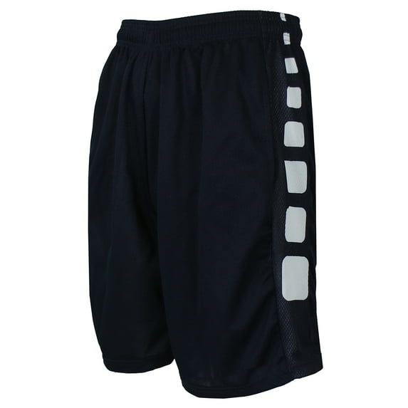 Men's Moisture Wicking Performance Active Mesh Shorts With Side Block Design (S-2XL)