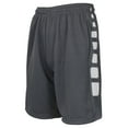 thumbnail image 1 of Men's Moisture Wicking Performance Active Mesh Shorts With Side Block Design (S-2XL), 1 of 3
