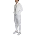 thumbnail image 1 of Men's Moisture Wicking Performance Active Sweater Track Jacket & Jogger 2-Piece Classic Set (Sizes, S-2XL), 1 of 5