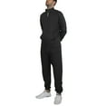 thumbnail image 1 of Men's Moisture Wicking Performance Tech Sweater & Pants 2-Piece Dry Fit Active Set With Reflective Ankle Zipper Design (Sizes, S-2XL), 1 of 5