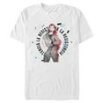 thumbnail image 1 of Men's Money Heist La Resistencia Circle  Graphic Tee White 2X Large, 1 of 4