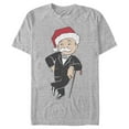 thumbnail image 1 of Men's Monopoly Christmas Santa Pennybags  Graphic Tee Athletic Heather X Large, 1 of 5