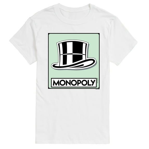 Monopoly - Hat Token - Men's Short Sleeve Graphic T-Shirt