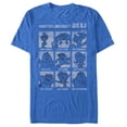thumbnail image 1 of Men's Monsters Inc MU Yearbook  Graphic Tee Royal Blue Heather X Large, 1 of 4