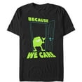 thumbnail image 1 of Men's Monsters Inc Mike Cares Doorway  Graphic Tee Black 5X Large, 1 of 4