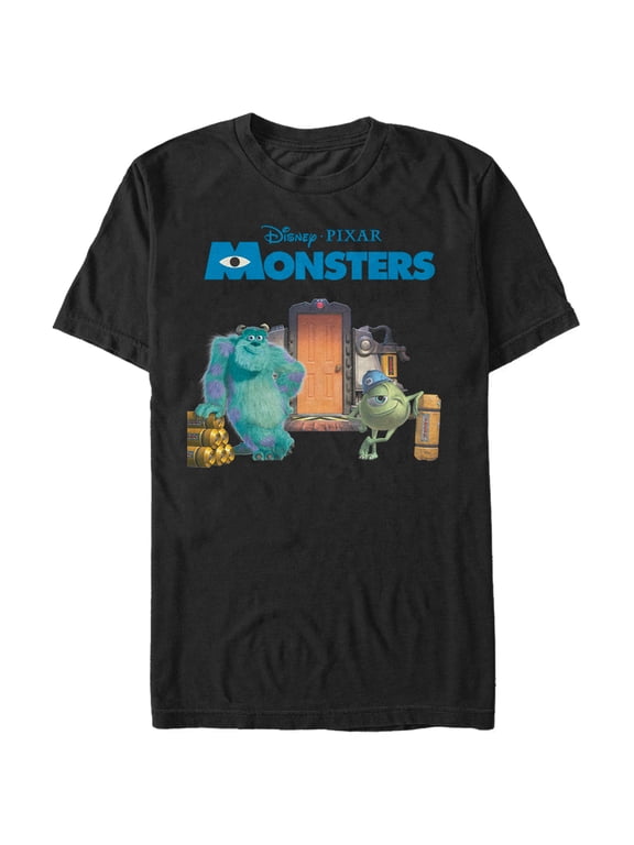 Men's Monsters Inc Mike and Sulley Scream Factory Graphic Tee Black 2X Large