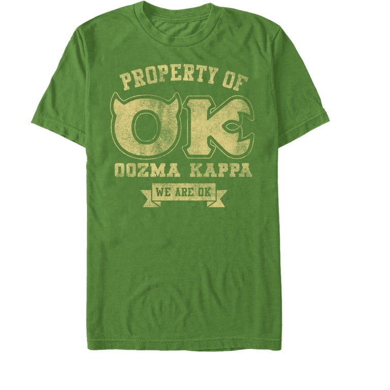 Men's Monsters Inc Property of Oozma Kappa Fraternity Graphic Tee