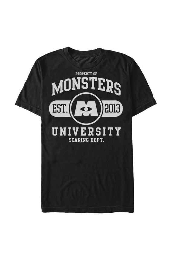 Men's Monsters Inc Property of Scaring Department  Graphic Tee Black Medium