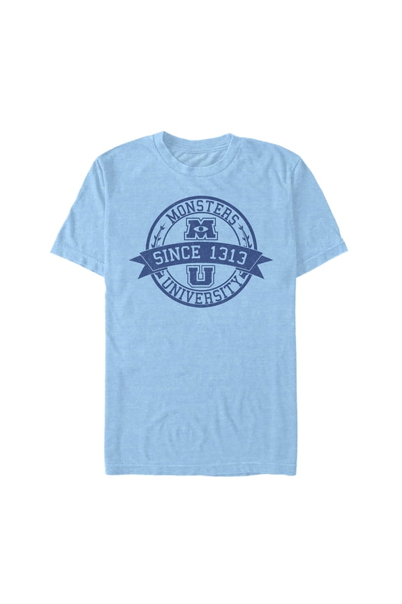 Men's Monsters Inc University Logo  Graphic T-Shirt