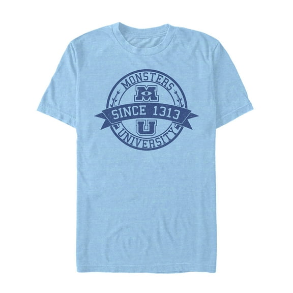 Men's Monsters Inc University Logo Graphic T-Shirt