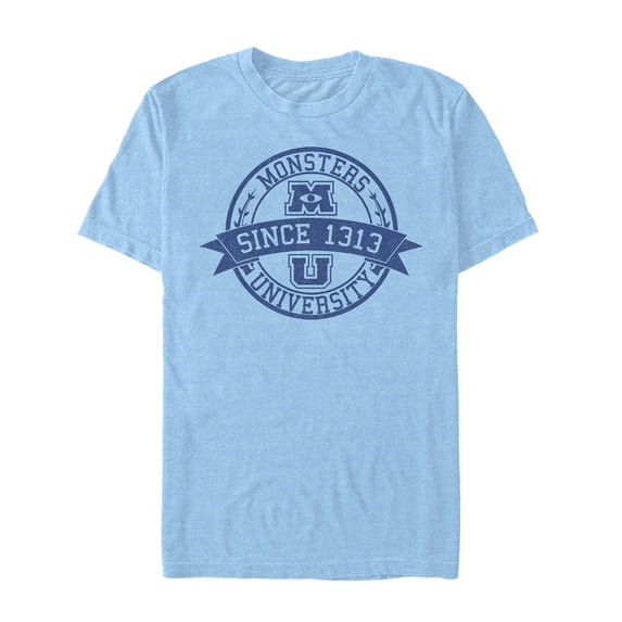Men's Monsters Inc University Logo Graphic T-Shirt