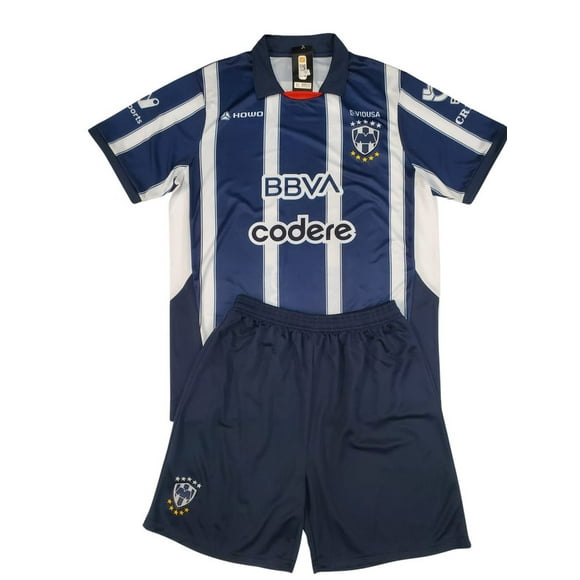 Men's Monterrey Home Soccer Set - Playera y Short de Monterrey Casa - Small