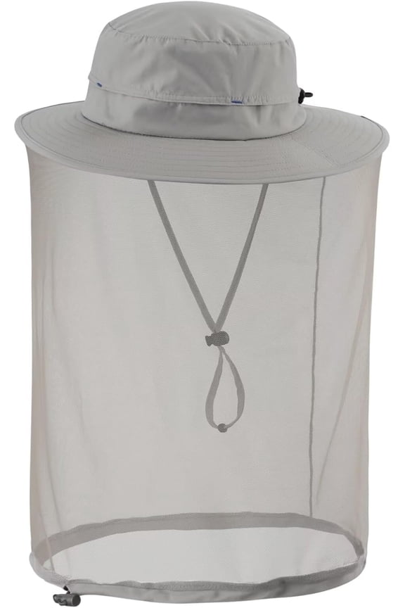 Men's Mosquito Net Hat for Fishing Gardening Beekeeping Hiking Boonie Hat Outdoor UPF 50+ UV Sun Protection Hat