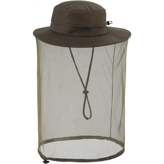 Men's Mosquito Net Hat for Fishing Gardening Beekeeping Hiking Boonie Hat Outdoor UPF 50+ UV Sun Protection Hat