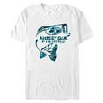 thumbnail image 1 of Men's Mossy Oak Aqua Fishing Logo  Graphic Tee White 2X Large, 1 of 5