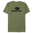 thumbnail image 1 of Men's Mossy Oak Black Classic Logo  Graphic Tee Military Green X Large, 1 of 4