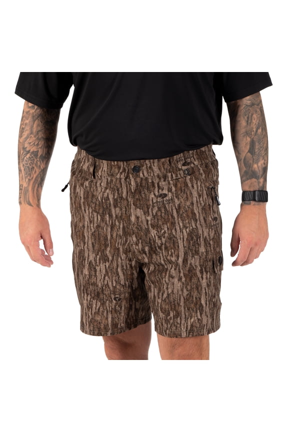 Men's Mossy Oak Board Shorts, Mossy Oak Bottomland, XL