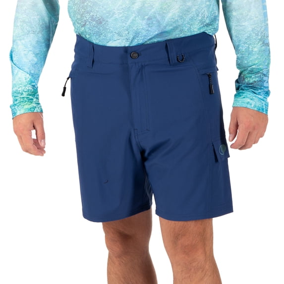 Men's Mossy Oak Board Shorts, Twilight Blue, 2XL