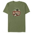 thumbnail image 1 of Men's Mossy Oak Color Shadow Grass Blades Logo Graphic Tee Military Green 2X Large, 1 of 4
