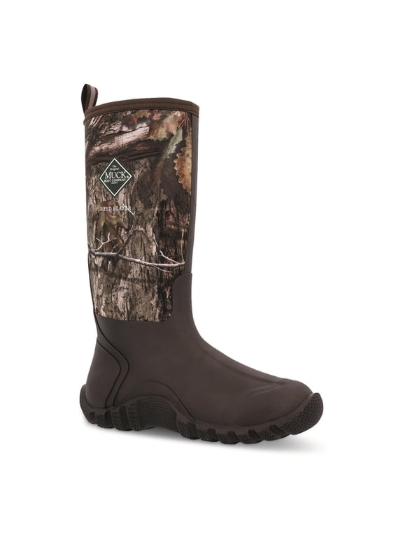 Muck Men's Fieldblazer Classic Neoprene Rubber Boots Mossy Oak Country DNA 7D (Medium)