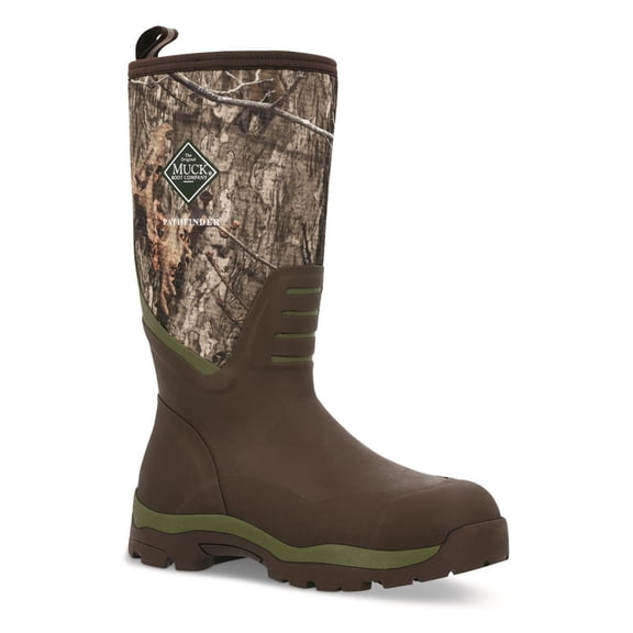 Muck Men's Pathfinder Rubber Boots Mossy Oak Country DNA 13D (Medium)