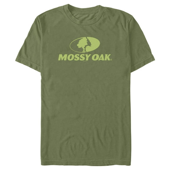 Men's Mossy Oak Green Classic Logo Graphic Tee Military Green 2X Large