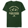 thumbnail image 1 of Men's Mossy Oak Humble Roots Hard Work and a Ton of Heart Graphic Tee Dark Green X Large, 1 of 5